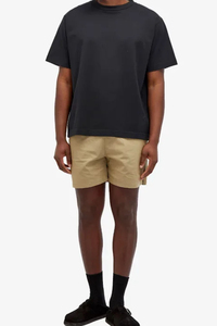 Shorts en coton décontractés pour hommes, taille élastique, légers, pour l'été, la plage, l'entraînement et la course à pied, fabricant OEM ODM en gros - Product Image 3
