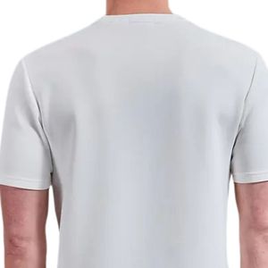 Wholesale Custom Logo Printed Men Round Neck T-shirt <b>White</b> Casual Short Sleeve Cotton <b>Tee</b> Top Fitness Sportswear - Product Image 4