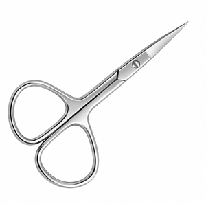 Tijeras para Cutículas de Acero Inoxidable para Diestros, con Hoja Recta y Afilada, Herramienta de Belleza Duradera para Recortar Uñas de Adultos - Product Image 2