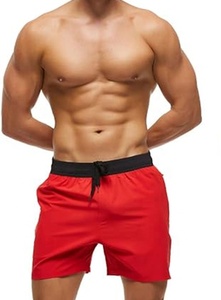 Shorts de sport pour hommes, de haute qualité, avec logo personnalisé, respirants, à séchage rapide, taille élastique, pour la salle de sport, le fitness, le basketball, vente en gros - Product Image 5