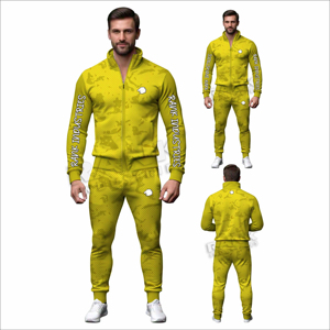 OEM Service Latest Design <b>Men</b> Tracksuits Premium Quality Durable Material Zipper <b>Men</b> Tracksuits - Product Image 5