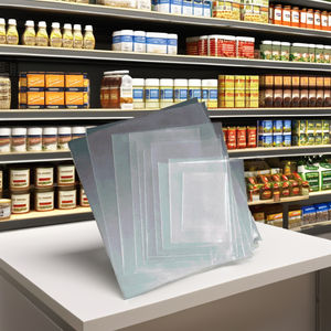 Sac d'emballage industriel robuste en LDPE RAO avec poignée en T, fond carré, impression en gravure à plat - Product Image 1