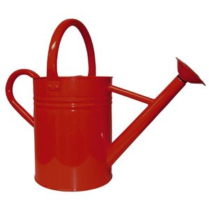 Wholesale Red <b>Metal</b> Watering Can Long Spout Galvanized Iron Garden Plant Waterer Indoor Outdoor Heavy Duty Flower Watering Pot - Product Image 1