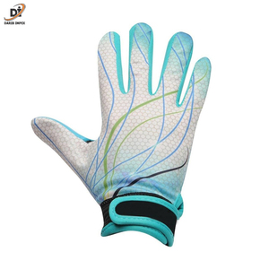 OEM ODM Custom American Football Gloves Neoprene Spandex PU Leather Non Slip <b>Sticky</b> Palm Sports Pro - Product Image 3