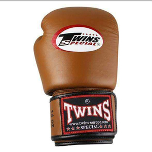 Gants de combat marron à fermeture auto-agrippante les plus vendus pour entraînement MMA Sanda en cuir synthétique léger personnalisables - Product Image 3