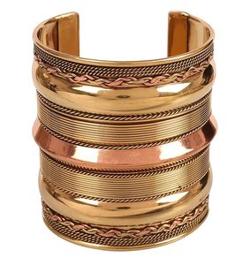 Pulsera Bio Magnética de Cobre Puro de 3 Piezas OEM Personalizada, Paquete Surtido de Alambre Ondulado y Bloques Segmentados - Product Image 6