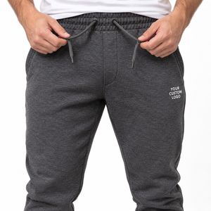 Pantalones Casuales de Hip Hop para Hombre, 350 g/m², Pantalones Deportivos Holgados, Pantalones Rectos de Forro Polar, Pantalones con Logotipo Personalizado - Product Image 5