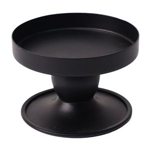 Portavelas de Metal Negro Reversible, Portavelas Tipo Linterna - Product Image 1