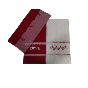 Ensemble de cuisine d'été personnalisé de haute qualité, torchon en coton imprimé - Product Image 2