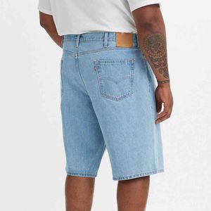 กางเกงยีนส์ขาสั้นสีน้ำเงินสำหรับผู้ชาย ทรงขากว้าง ระบายอากาศได้ดี แห้งเร็ว เป็นมิตรกับสิ่งแวดล้อม สไตล์ลำลอง มีเชือกผูกเอว รับผลิตตามแบบ (OEM) ขายส่ง เหมาะสำหรับใส่ในช่วงฤดูร้อน - Product Image 3