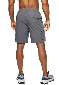 Shorts streetwear pour hommes style hip-hop, bas décontractés, séchage rapide, toile écologique, prix de gros abordable, commande en gros, tendance - Product Image 3