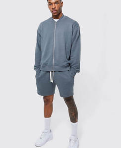 Conjuntos de sudaderas con capucha de alta calidad al por mayor, chándal personalizado deportivo para Fitness, chándales de algodón transpirables de gran tamaño - Product Image 3