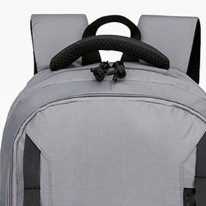 Sac à dos pour ordinateur portable en nylon imperméable, dernière collection, directement de l'usine, avec poignée/sangle détachable pour l'école et les voyages, avec options OEM ODM - Product Image 4