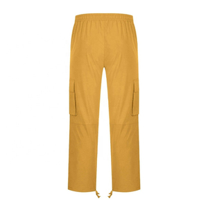 Pantalon cargo en toile sur mesure de haute qualité pour homme, multi-poches, nouveau design, respirant, léger, style streetwear décontracté, logo - Product Image 4