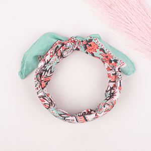 Pañuelo Cuadrado de Algodón con Estampado Floral, Transpirable, Casual, para la Cabeza o el Cuello, Accesorio de Moda Bohemio - Product Image 2