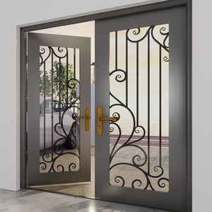 Soluciones personalizadas de puertas de hierro para puertas de entrada, puertas principales de casas y otras puertas, creadas por un fabricante de puertas con experiencia. - Product Image 2
