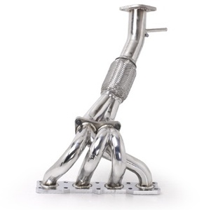 Nouveau collecteur d'échappement haute performance en acier inoxydable 304 à fixation par boulons pour Hyundai Sonata YF (2009-2014) et LF (2014-2019) - Product Image 2