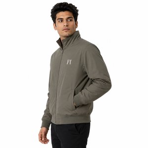 Chaquetas Bomber de Hombre al por Mayor con Cremallera Completa, Cuello Alto, Puños Acanalados, Chaqueta Cortavientos Ligera Casual, Ropa Exterior Personalizada OEM al por Mayor - Product Image 2