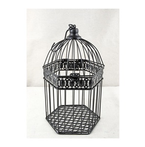 กรงนกโลหะคุณภาพสูง ขอบเรียบ ปลอดภัยสำหรับนก และทำความสะอาดง่าย ดีไซน์ดูแลรักษาง่าย - Product Image 1