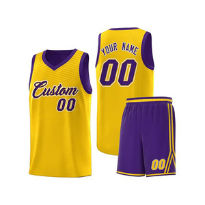 Conjunto de Uniforme de Baloncesto Personalizado Verde y Amarillo, Cuello en V, Sin Mangas, Malla Transpirable, Unisex, para Adultos, Nombre del Equipo 00, Impresión Sublimada - Product Image 6