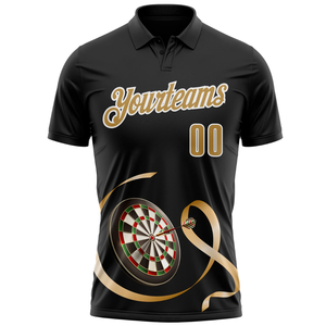 เสื้อโปโลชายพิมพ์ลายแบบ Dye Sublimation ผ้าแห้งเร็ว 100% โพลีเอสเตอร์ผสมสแปนเด็กซ์ - Product Image 1
