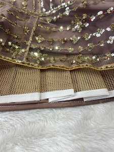 Indian Ethnic Designer Sequins Work Partywear Lehenga Choli for <b>Wedding</b> Party and Festive Functions for Women Trendy Outfit - Product Image 4