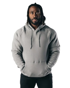 Sweat à capuche surdimensionné en coton épais pour homme, personnalisable, style streetwear vintage délavé, fabriqué au Pakistan - Product Image 2