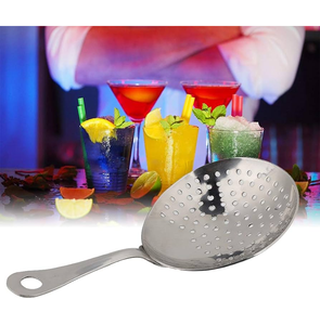 Cuchara Coladora de Hielo Multifuncional de Acero Inoxidable Plateado Ecológico de Primera Calidad para Vino, Whisky y Cerveza - Product Image 6