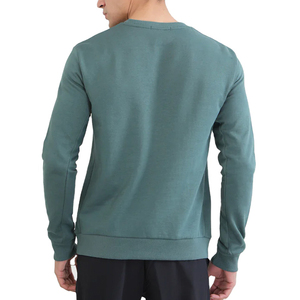 Casual <b>men</b> sweatshirt <b>pullover</b> crewneck soft cotton fleece long sleeve relaxed fit comfortable daily outfit winter wear and sale - Product Image 2