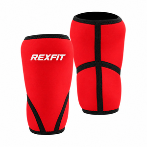 Manchon de compression respirant pour le genou, idéal pour la gym, l'haltérophilie, l'entraînement sportif, avec logo personnalisé, fournisseur pour commandes en gros - Product Image 2