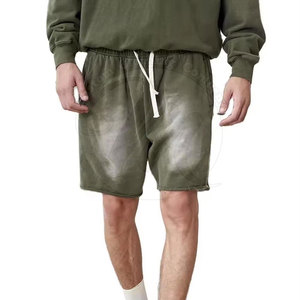 Pantalones Cortos Casuales para Hombre, Diseño Personalizado con su Propio Logotipo, Cómodos y a la Moda, Efecto Desteñido por el Sol - Product Image 2