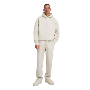 Sudaderas Extra Grandes para Hombre, Estilo Casual Urbano, Sudadera con Capucha de Manga Larga, Mezcla de Algodón, Corte Holgado - Product Image 3