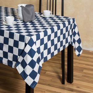 Mantel Moderno para Mesa de Comedor, 100% Algodón Tejido, Resistente al Aceite, Impermeable, Ecológico, Duradero, Forma Cuadrada - Product Image 2