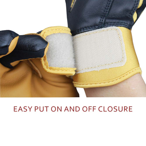 Gants de frappe respirants unisexes avec motif de préhension avancé, ventilation de la paume et bracelet réglable en Velcro - Product Image 4