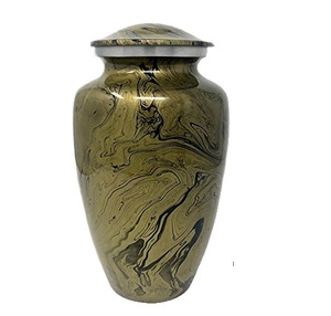 Urna Funeraria de Aluminio Roja con Diseño Elegante para Cenizas Humanas Adultas, Servicios de Entierro Conmemorativo y Artículos Funerarios - Product Image 6