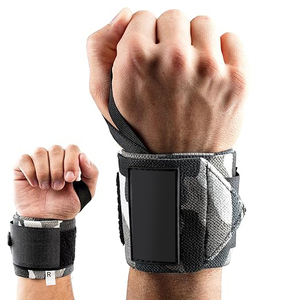 Bandes de compression haute élasticité pour poignet, respirantes, réglables avec fermeture auto-agrippante, en nylon, pour la récupération des blessures à la cheville et le sport - Product Image 4