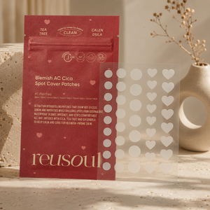 Reusoul Parches de Hidrogel de Colágeno para Imperfecciones AC Cica, Parches para el Cuidado de la Piel con Problemas, Forma Circular, 41 Parches, Para Todo Tipo de Piel - Product Image 1