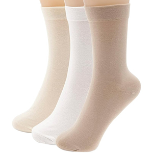 <b>Women</b> Cotton Crew <b>Socks</b> Breathable Soft Daily Wear Stretch Knit Casual Sports Office School Home Comfortable Lightweight OEM ODM - Product Image 5