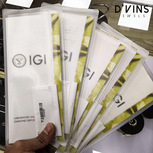 เพชรแล็บโกรว์ D'vins Jewels สีแฟนซีไลท์ รูปทรงคุชชั่น ผลิตที่สุราษฎร์ธานี แบบเม็ดเดี่ยว สำหรับทำเครื่องประดับ - Product Image 6