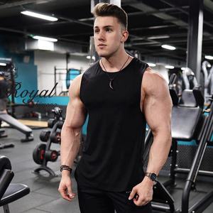 Chaleco de entrenamiento informal de alta calidad para hombre, camiseta sin mangas deportiva para gimnasio con espalda de corredor, ropa deportiva muscular para Fitness - Product Image 4