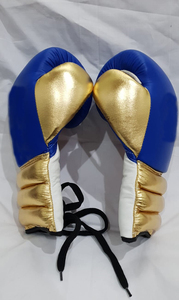 Guantes de Boxeo de Cuero Premium Mexicanos al por Mayor con Cordones, Logotipo Personalizado, Agarre Ergonómico, Transpirables, para Entrenamiento y Sparring - Product Image 3