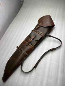Étui de transport en cuir de qualité supérieure et durable pour armes à feu, idéal pour la chasse au gros gibier – Holster de haute qualité - Product Image 6