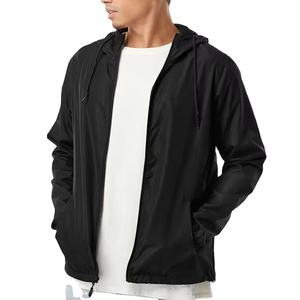 Chaqueta Cortavientos para Hombre de Alta Calidad al por Mayor, Color Personalizado, con Capucha, Reversible, Impermeable, Transpirable y Ecológica 2026 - Product Image 1