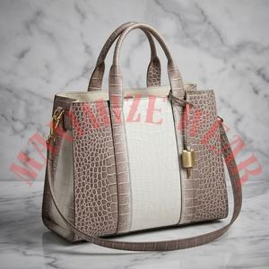 Bolso de Mano de Cuero Genuino 2026, de Alta Calidad, con Textura de Cocodrilo, Bolso Tote de Diseño, Bolso Cruzado de Lujo para Mujer - Product Image 3