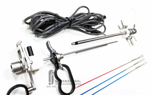 Set de Resectoscopio para Urología TURP 18.5Fr Monopolar y Bipolar con Lazos de Corte Bipolares, Cable de Acero Inoxidable Reutilizable Tipo KAL STOZ - Product Image 3