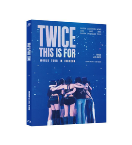 TWICE [THIS IS FOR] WORLD TOUR IN INCHEON Blu-ray K-Pop (Cd) con Materiales de Papel y Plástico, Idioma Coreano, Todas las Edades, KR - Product Image 1