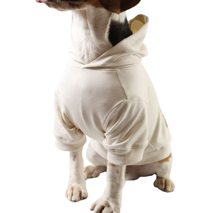 Ropa Cálida para Cachorros con Logotipo Personalizado, Sudadera con Capucha para Perro de Diseño Nuevo, Sudadera con Capucha de Felpa de Algodón Sólido de Lujo, Cómoda y Lavable - Product Image 6