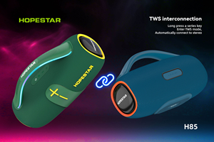 Hopestar H85 Altavoz Portátil para Exteriores, Barra de Sonido Inalámbrica, Buen Sonido, Reproductor MP3, Altavoz Resistente al Agua - Product Image 4