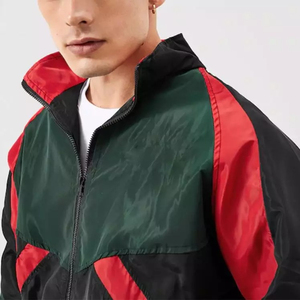 New Style OEM Custom Patch Style Print Winter High Street Stand Windbreaker <b>Running</b> Waterproof Breathable Windproof <b>Jacket</b> <b>Men</b> - Product Image 5