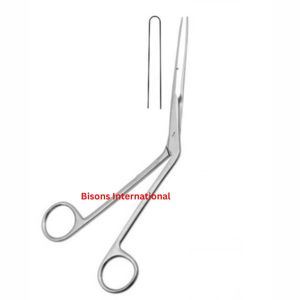 คีมจับวัสดุทางจมูก Westmacott ยี่ห้อ BISONS สำหรับศัลยกรรมหู คอ จมูก ทำจากเหล็กกล้าไร้สนิม ขนาด 20 ซม. ใช้งานด้วยมือ ได้รับการรับรองมาตรฐาน CE - Product Image 3
